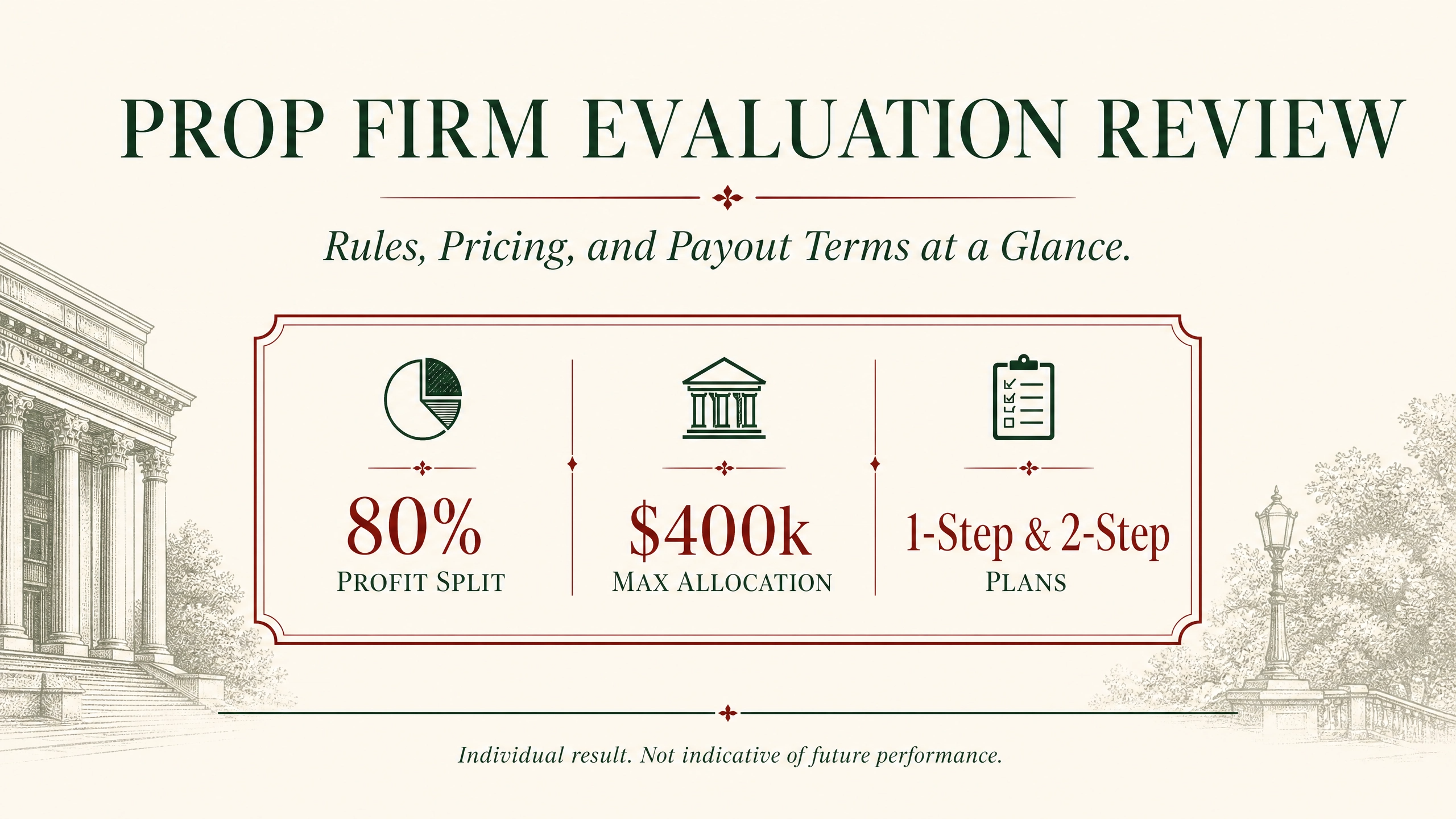 Legion Funding review — evaluation types, profit split, and payout terms at a glance