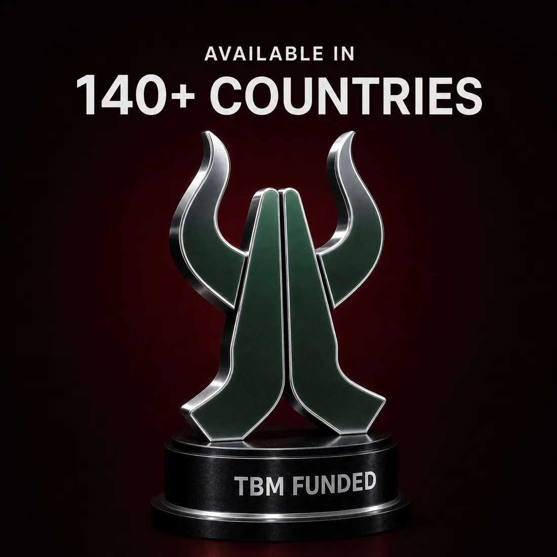 TBM Funded — available in 140+ countries