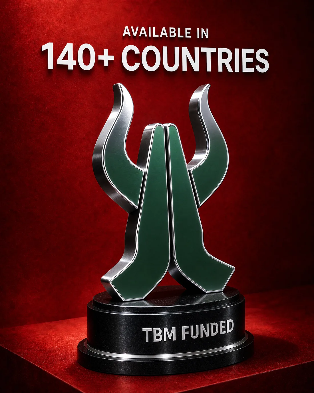 TBM Funded — available in 140+ countries